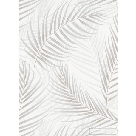 Erismann Fashion for Walls 3 10221-31 törtfehér Modern pálma mintás tapéta