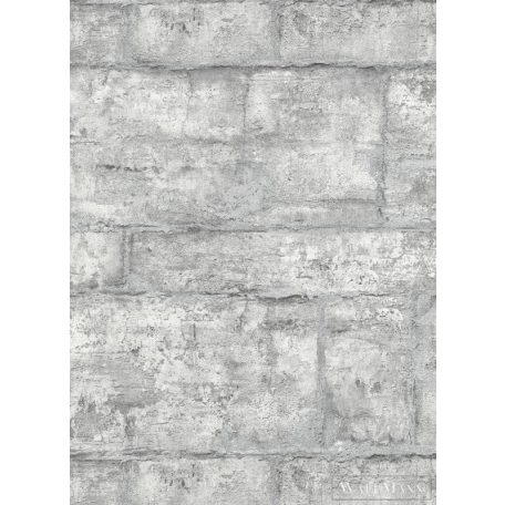 Erismann Fashion for Walls 3 10222-31 szürke Modern tégla mintás tapéta