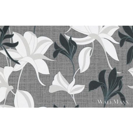 ERISMANN Flora 10241-15 törtfehér Modern levél mintás tapéta