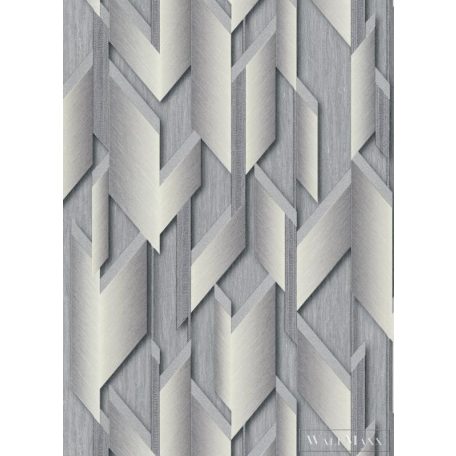 Erismann Fashion for Walls 2 12090-10 törtfehér Modern nyílvég mintás tapéta