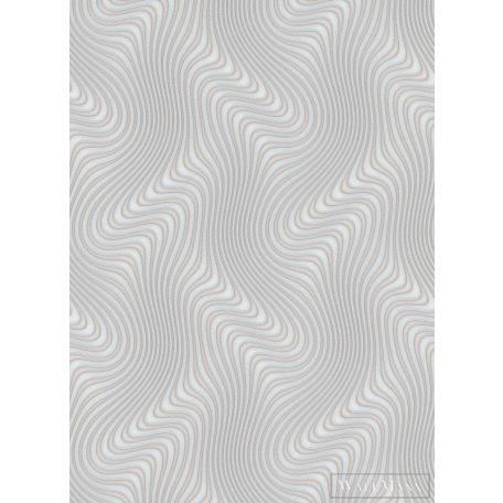 Erismann Fashion for Walls 2 12091-43 kék Modern hullám mintás tapéta