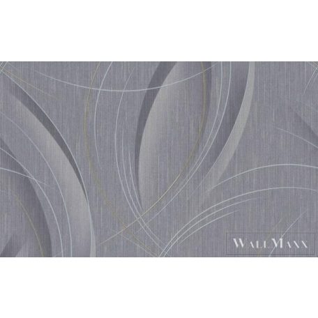 Erismann Fashion for Walls 3 12098-10 grafit Térhatású hullám mintás tapéta