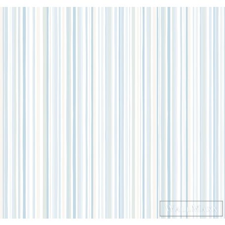 ICH Sambori 139-2 kék Csíkos Gyerek vlies tapéta