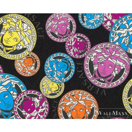 AS CREATION Versace 5 38610-4 színes antik mintás elegáns tapéta