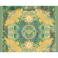   AS CREATION Versace 5 38703-2 kék mandala mintás elegáns tapéta